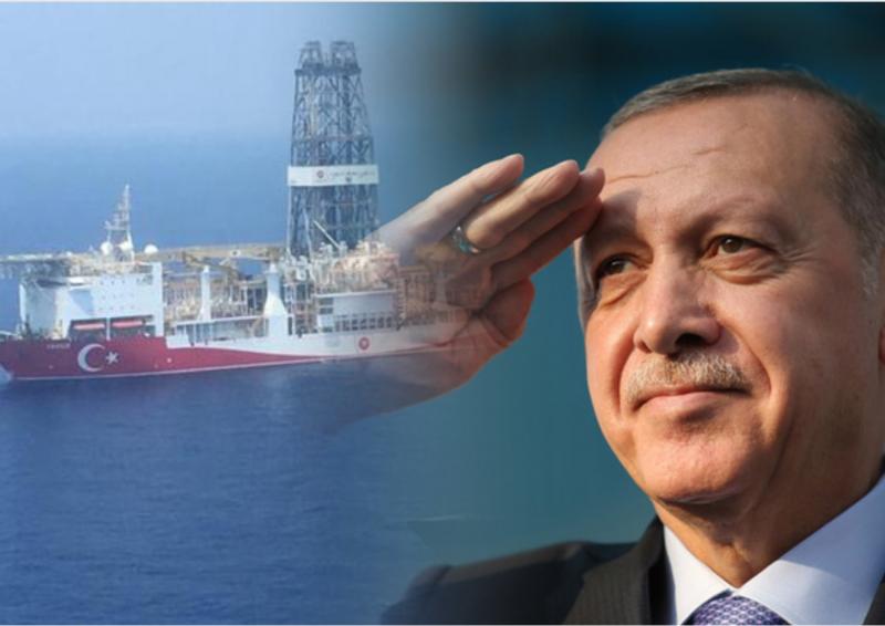 Un important gisement découvert en mer Noire, annonce Erdogan Un important gisement découvert en mer Noire, annonce Erdogan