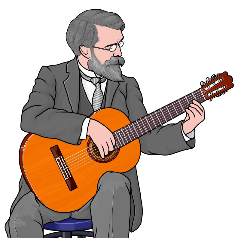 La guitare espagnole : Francisco Tarrega