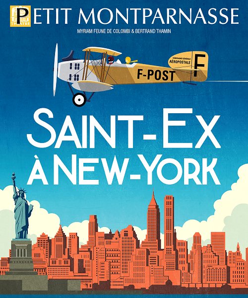 « Saint-Ex à New-York » via Le Petit Montparnasse