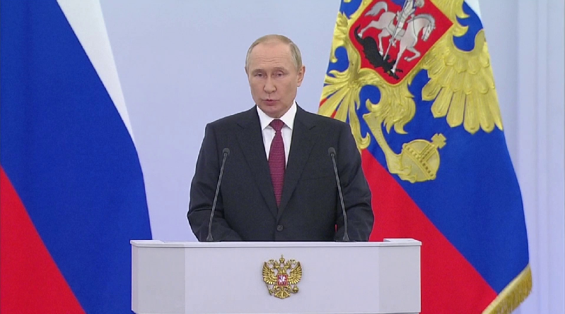 Poutine déclare que les quatre régions annexées sont « les nôtres pour toujours » et accuse les États-Unis d'avoir attaqué Nordstream !