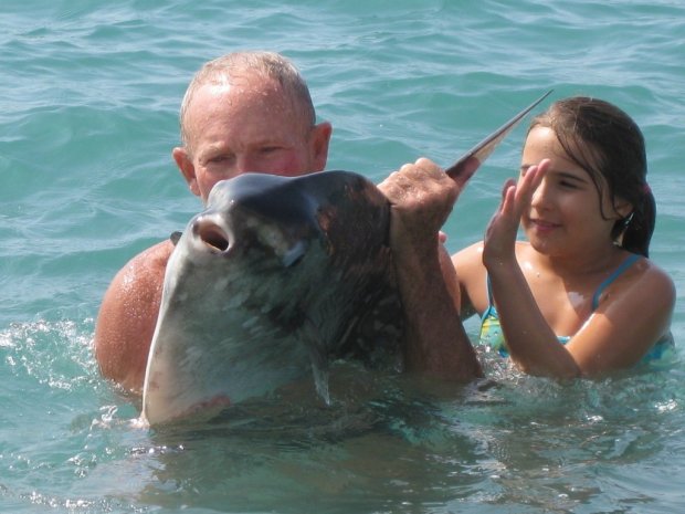 Le fantôme des « dents de la mer » à Cagnes-sur-mer, le 16 juillet 2009 